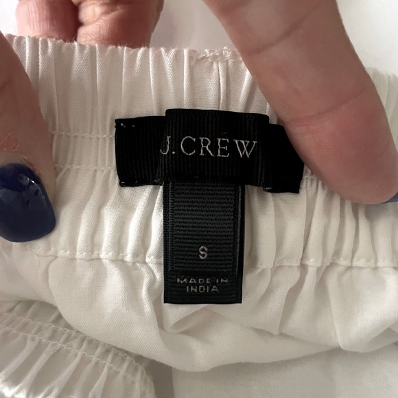 Like New J Crew Embroidered skirt w/removable belt - Picture 8 of 9